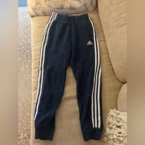Thick adidas sweatpants. Size 10/12 (mark on tag from name sticker).